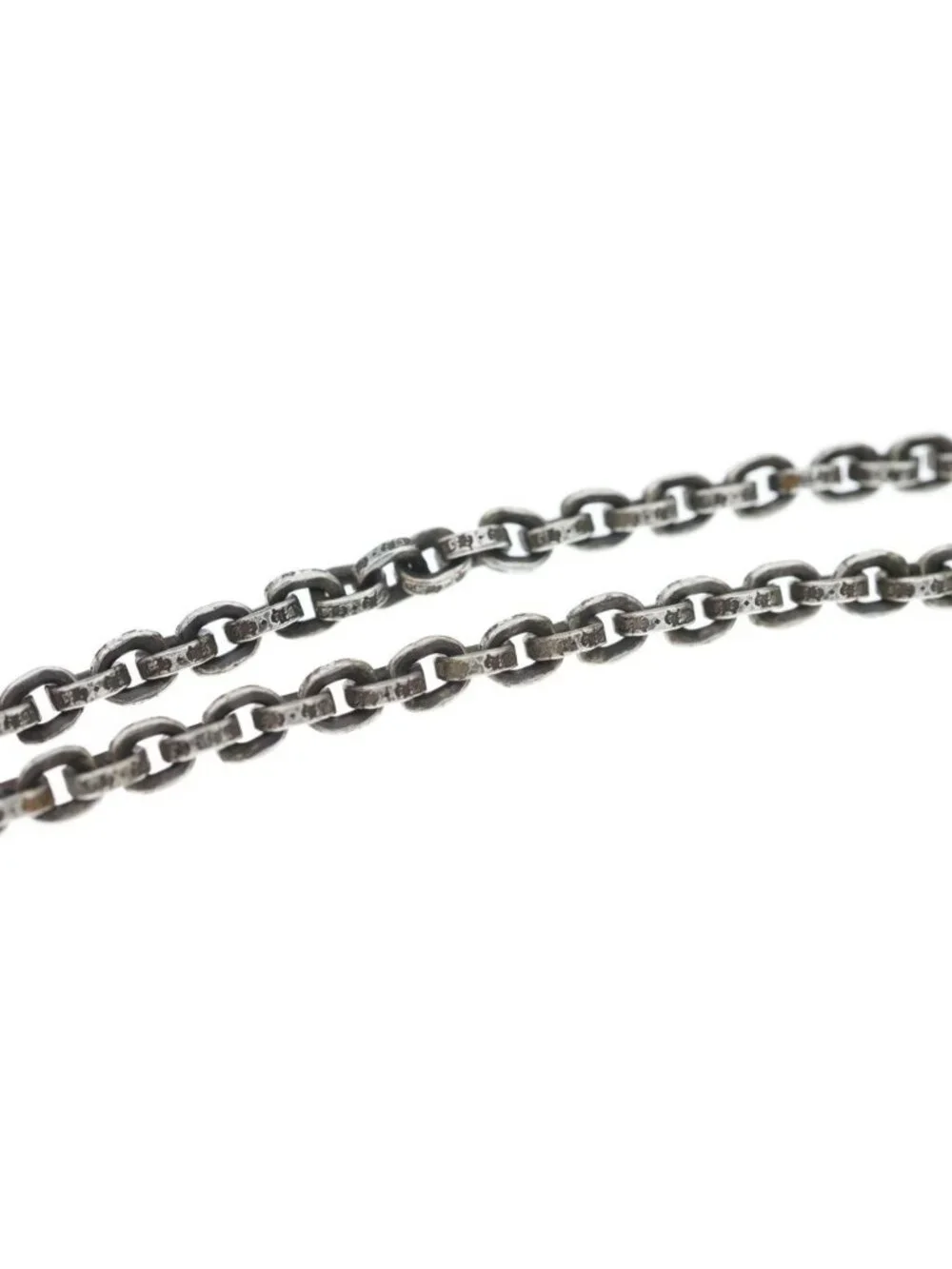 Chrome Hearts Paper Chain 20 Necklace Silver